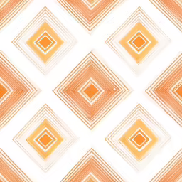an abstract design in orange and beige on white