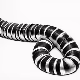 there is a snake shaped object on the table