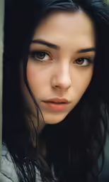this is a very beautiful lady posing for a picture