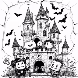 halloween coloring pages for kids and adults