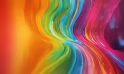 the colorful art of abstract paintings, including an abstract rainbow background