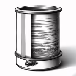 this is an illustration of a modern speaker