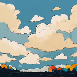 a bunch of clouds that are floating in the sky,a group of clouds are floating in the sky