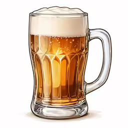 a mug of beer that is sitting on top of the table