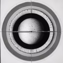 a drawing of an object that appears to be very large