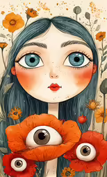 a woman is holding two little foxes in her hands