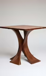 the design of this modern table makes a unique effect