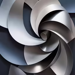 the grey abstract art work on the wall