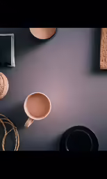 coffee cup with a spoon and a straw bag