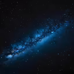the sky with stars and stars shining on it