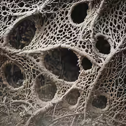some branches covered in sand on the beach