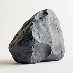 some type of rock with something black and white in it