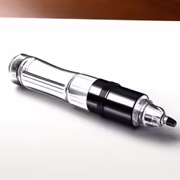 a pen that is laying on some paper