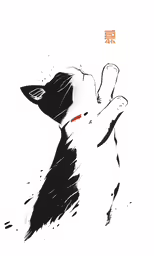 the cat is in the picture and is very cute