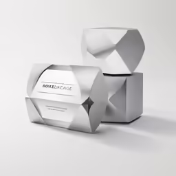 two boxes designed to look like small boxes