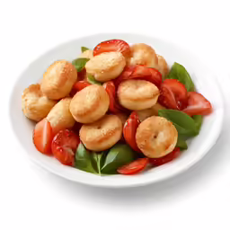 an image of a plate of food on a white background