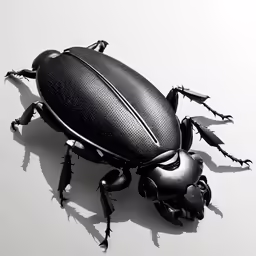 a bug is in the middle of its back legs