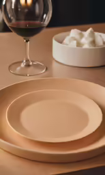 a plate that is sitting on a table