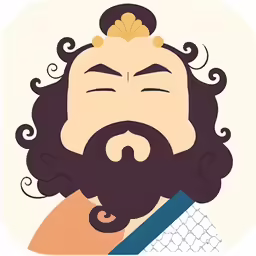 a person with a beard, wearing a crown