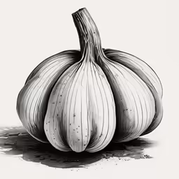a close - up of a onion still growing on a table