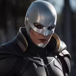 the batman character in a costume standing with his arm outstretched