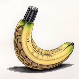 some bananas have been wrapped in plastic to keep them from falling