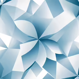 a pattern is seen with bright blue colors