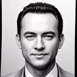 an adult male in a suit and tie