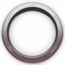 an aluminum ring is shown on the side