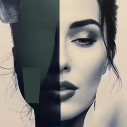 two different images with an artistic effect