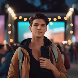an image of a man taking a selfie