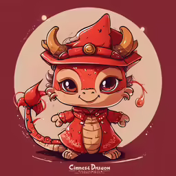 an animal dressed up in a costume and horns