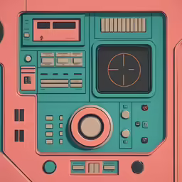 the controls on the pink case are all different