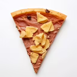 a pizza with cheese and some other toppings on it