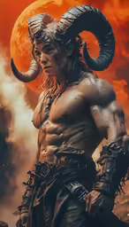 a male elf is looking at the camera