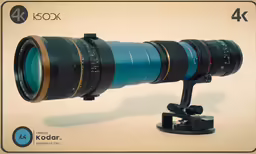 this is a lens that has a telephoton attached to it