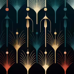 an artistic image with the image in pink, blue and orange