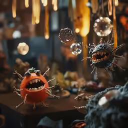 there are some strange things inside of this room