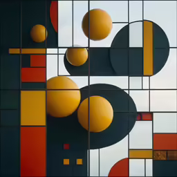 an image of abstract art that is being displayed