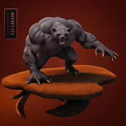 3d rendering of an alien like man standing on its own