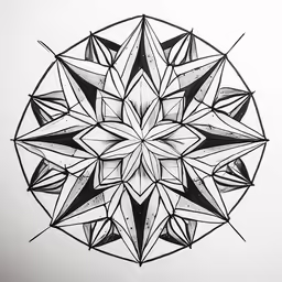 the drawing shows a very intricate and unusual shape