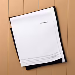 an open square and a napkin are on top of a wall