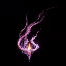 the dark picture is a long exposure, fire and a candle,this is a beautiful picture of an artistic photo
