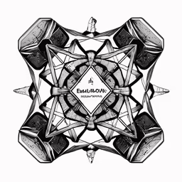 an artistic illustration of a diamond