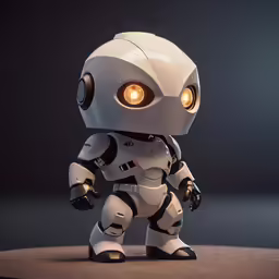 an animation robot is shown in this image