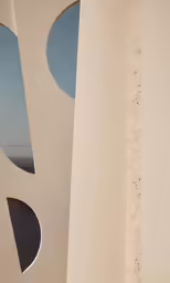a piece of artwork that looks like an abstract structure