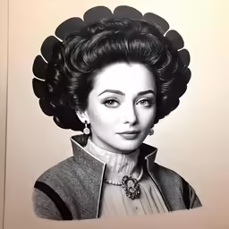 the portrait of actress and film character jean duprez