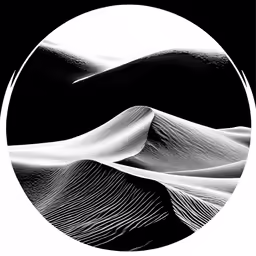 a circle shaped photo with the same image as a pattern