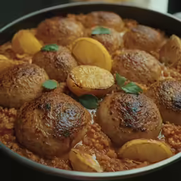 this is a close up view of a meal