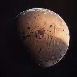 a close up shot of an object taken by nasa in 2009